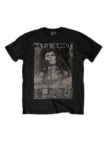 David Bowie Риза Ziggy Unisex Black XL