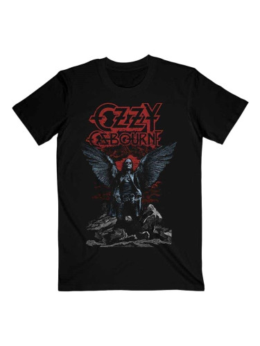 Ozzy Osbourne Риза Angel Wings Unisex Black 2XL