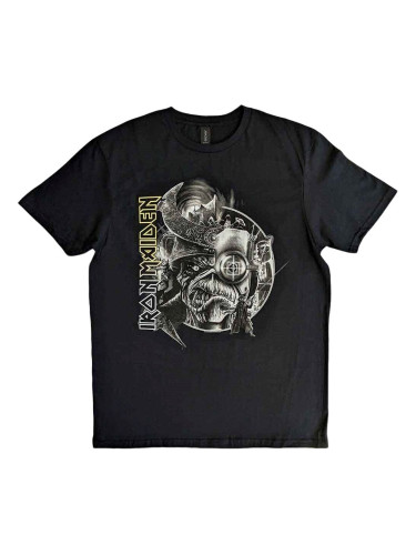 Iron Maiden Риза The Future Past Tour '23 Greyscale Unisex Black XL