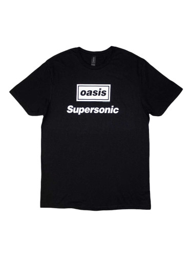 Oasis Риза Supersonic Title Unisex Black L