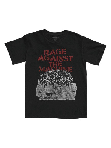 Rage Against The Machine Риза Crowd Masks Unisex Black S