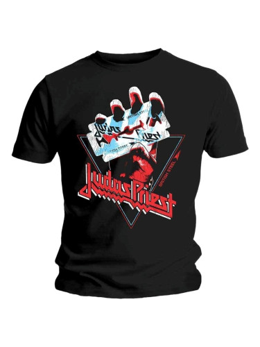 Judas Priest Риза British Steel Hand Triangle Unisex Black L