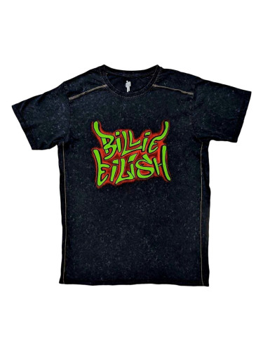 Billie Eilish Риза Graffiti Unisex Black 2XL