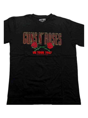 Guns N' Roses Риза 87 Tour Unisex Black XL