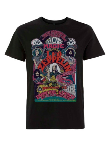 Led Zeppelin Риза Full Colour Electric Magic Unisex Black S