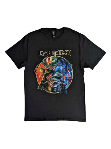 Iron Maiden Риза The Future Past Tour '23 Circle Art Unisex Black XL