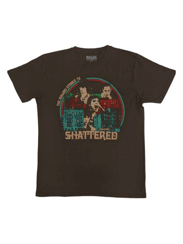 The Rolling Stones Риза Some Girls Shattered Unisex Brown L