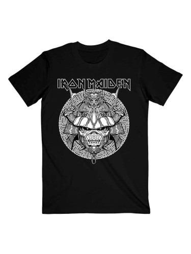 Iron Maiden Риза Senjutsu Samurai Graphic White Unisex Black L