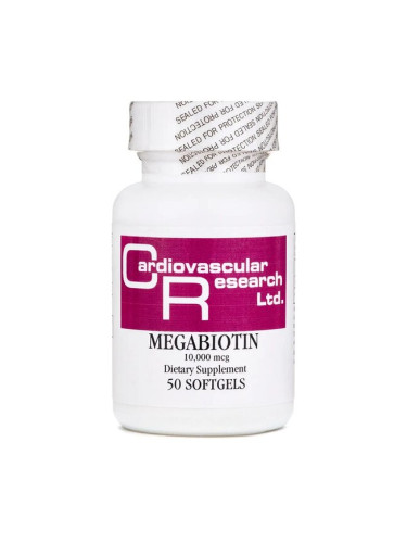 Мега биотин 10000 µg 50 софтгел капсули | Ecological Formulas