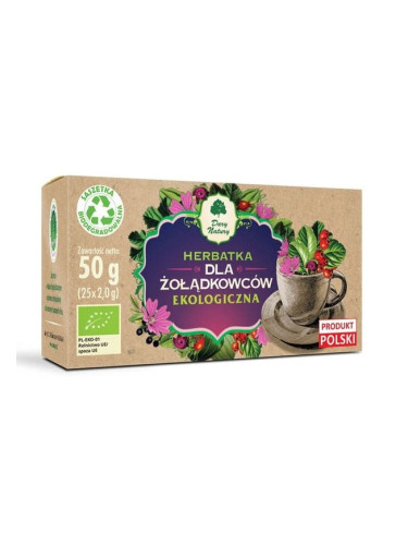 Билков чай за Стомах, БИО, 25 пакетчета х 2 g | Dary Natury