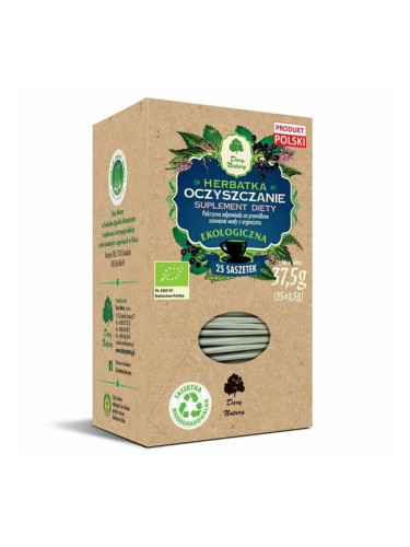Пречистващ чай, БИО, 25 пакетчета х 1.5 g | Dary Natury
