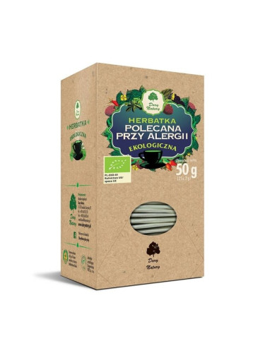 Билков чай против Алергии, БИО, 25 пакетчета х 2 g | Dary Natury