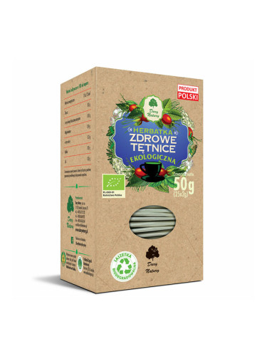 Билков БИО Чай за здрави кръвоносни съдове, 25 филтърни пакетчета х 2 g | Dary Natury