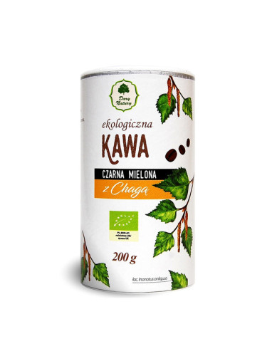 Черно кафе с Чага, БИО 200 g | Dary Natury