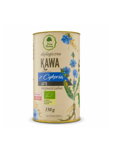 Инстантно лате с Цикория, билки и подправки, БИО 150 g | Dary Natury