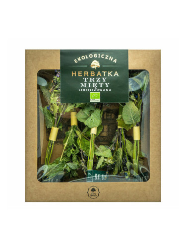 БИО Лиофилизиран чай от три вида мента 5 стика x 1.5 g | Dary Natury