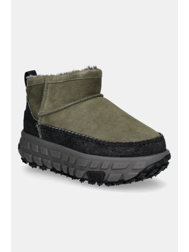 Велурени апрески UGG Venture Daze Ultra Mini в зелено 1158200-BLVC