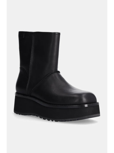 Боти UGG Cityfunc Mid в черно с платформа 1162990-BLK