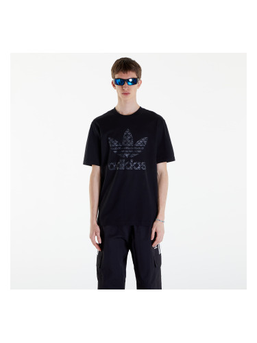 Тениска adidas Classic Monogram Graphic Tee Black/ Grey Five L