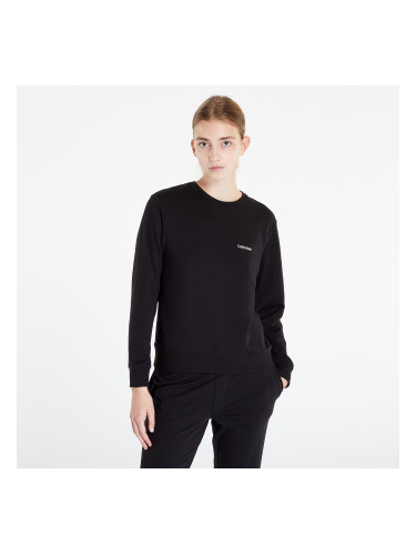 Calvin Klein Modern Cotton Lw Rf L/S Sweatshirt Black M