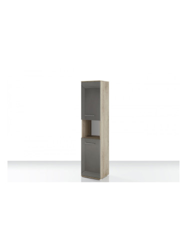 Шкаф BM-Grande 64, сонома арвен и мдф кобалт гланц