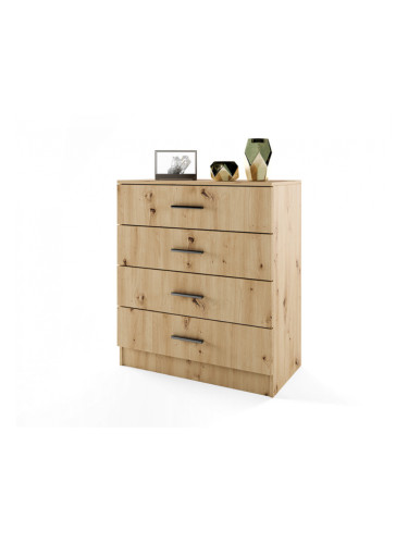 Скрин с 4 чекмеджета Mod 3003, Дъб артисан