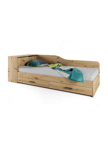 Легло Mod 2005 с чекмеджета, Дъб артисан