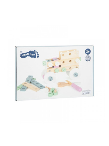 Small Foot Конструктор Влак, дървен, 12 х 12 х 0.5 cm