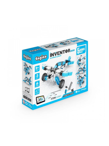 Engino Конструктор Inventor Mechanics - Самолет, 5 в 1