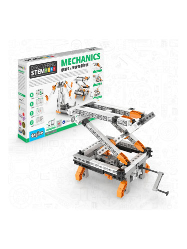 Engino Конструктор STEM Mechanics - Зъбни колела и валове