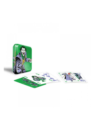 Cartamundi Карти за игра Joker Vintage, в метална кутия