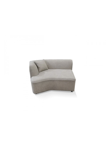 Фотьол  Мебели Богдан Mod , Royal Oak , 140 /112/74, сив