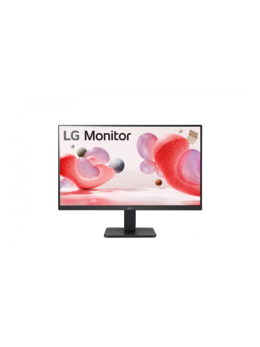 Монитор LG 24MR400-B, 23,8" IPS, 5ms (GtG at Faster), 100Hz, 1300:1, Dynamic Action Sync, 250 cd/m2, Full HD 1920x1080, AMD FreeSync, Eye-care, Reader Mode, D-Sub, HDMI, Tilt, Black