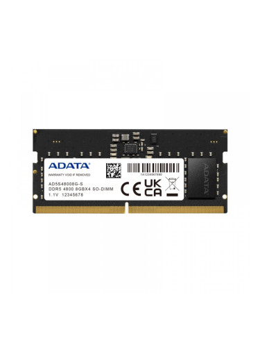 Памет Adata 8GB Notebook Memory - DDR5 SO-DIMM 4800 MHz , 1.1V