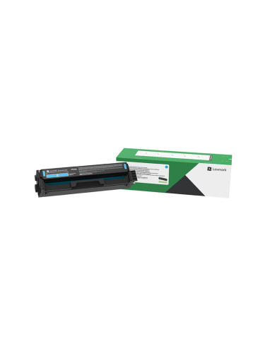 Lexmark Тонер C3220C0, 1500 страници/5%, Cyan
