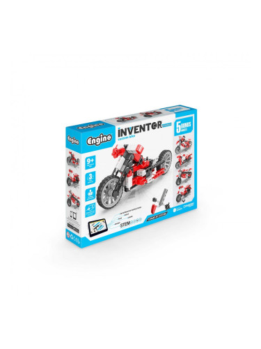 Engino Конструктор Inventor Mechanics - Велосипед, 5 в 1