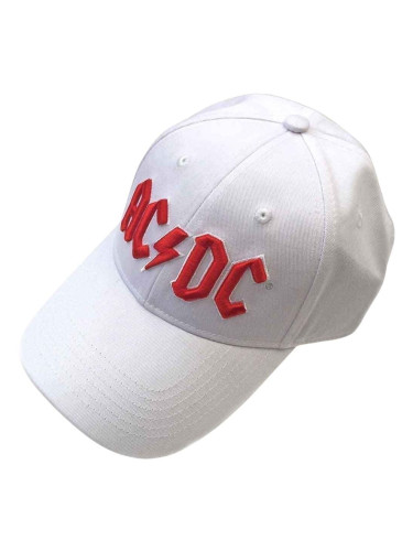 AC/DC Шапка Red Logo White