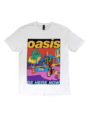 Oasis Риза Be Here Now Illustration Unisex White L