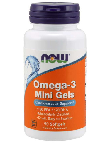 Omega-3 Mini Gels 500 mg - 90 дражета