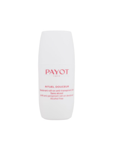 PAYOT Rituel Douceur 24h Anti-Perspirant Roll-On Deodorant Антиперспирант за жени 75 ml