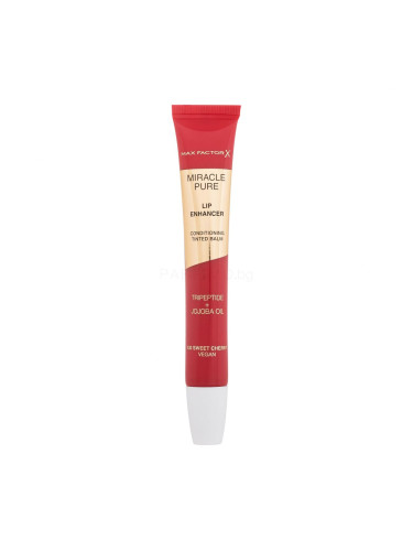 Max Factor Miracle Pure Lip Enhancer Балсам за устни за жени 12 ml Нюанс 030 Sweet Cherry