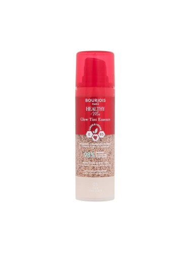 BOURJOIS Paris Healthy Mix Clean & Vegan Glow Tint Essence Фон дьо тен за жени 30 ml Нюанс 01 Fair