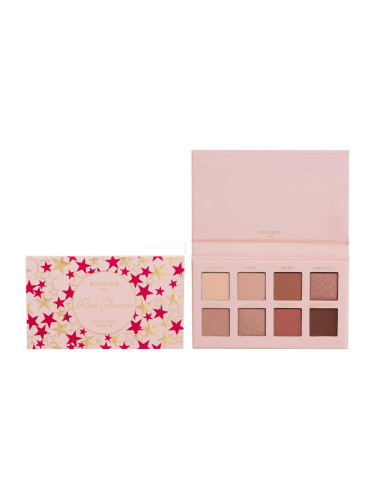 BOURJOIS Paris Rose Glamour Eyeshadow Palette Сенки за очи за жени 6,8 g