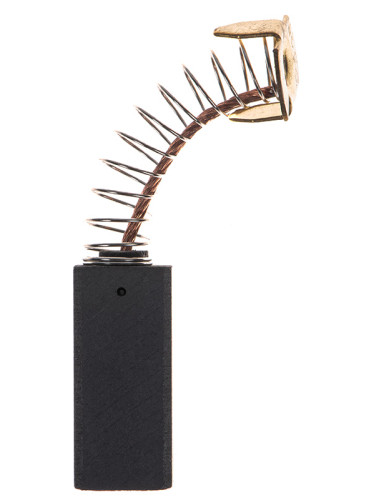 Четка въглено-графитна, SG-99-047, 9x11x27mm, с централен извод, пружина с профилен накрайник