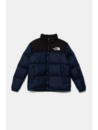 Детско пухено яке The North Face TEEN 1996 RETRO NUPTSE JACKET в тъмносиньо NF0A8A4C92A1