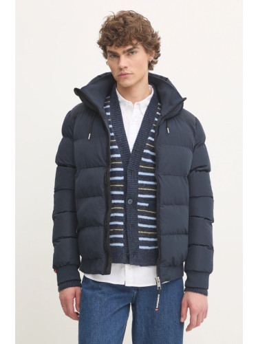 Яке Superdry в тъмносиньо зимен модел M5011904A-98T