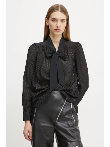 Блуза G-Star в черно с десен D25268-D404