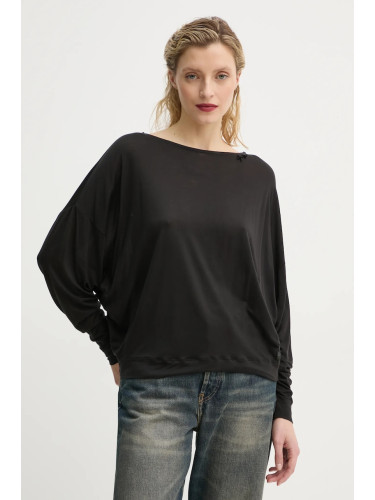 Блуза с дълги ръкави G-Star в черно D25074-9297