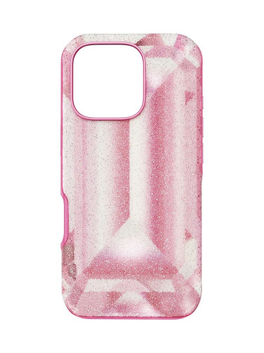 Кейс за телефон Swarovski HIGH 16 PRO iPhone® 16 Pro в розово 5700010