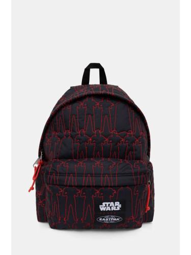 Раница Eastpak Star Wars в черно голям размер с десен EK0006201Q31